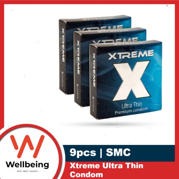 Xtreme Ultra Thin Condom for Men | Combo 3 Packs - 3x3=9pcs