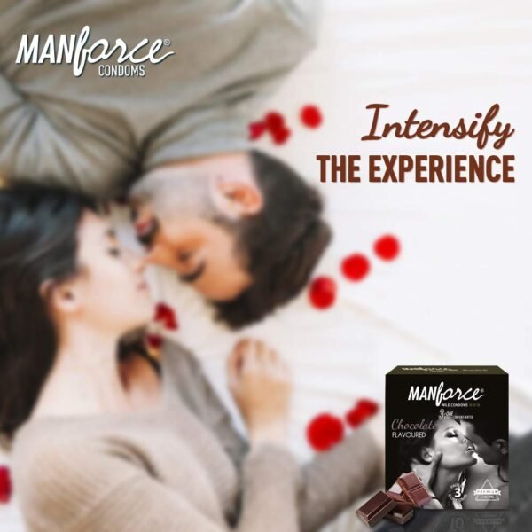 61SnNc18ysL._SL1000_ Manforce Chocolate Flavor Dotted Condom 3pcs Pack | India