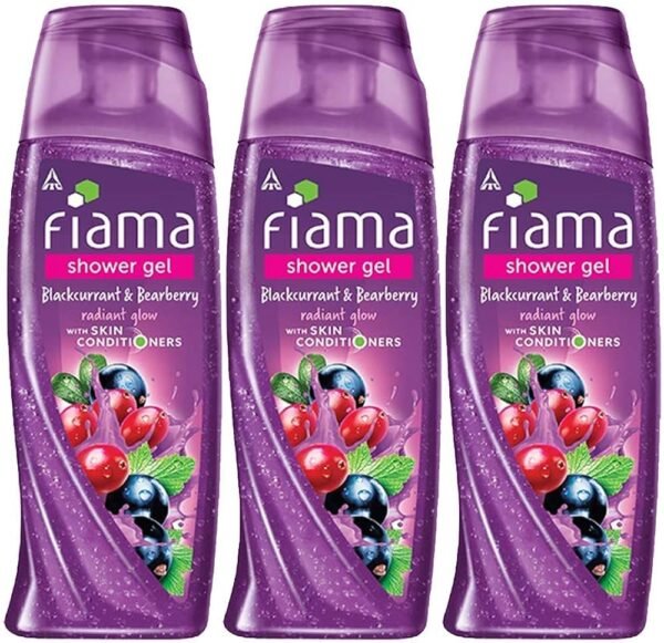 Fiama Shower Gel Blackcurrant & Bearberry Body Wash With Skin
