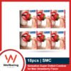 Sensation Super Dotted Condom for Men Strawberry Flavor | Half Box 6x3= 18pcs Condom | SMC