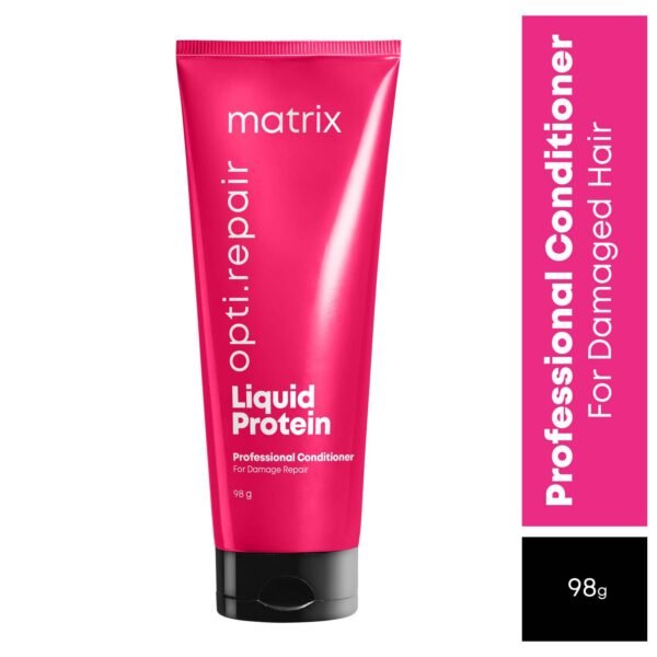 Matrix Opti.Repair Professional Liquid Protein Conditioner 98gm for Damaged Hair| Repairs Damage from 1st Use* | Reduced Split Ends, Breakage, Knotting