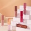 Handaiyan 12 Color Matte Liquid Lipstick Set Long-Lasting Smudge Proof 2.5ml Lip Gloss Set Matte Pearlescent Non-Sticky Lip Glaze Lipstick
