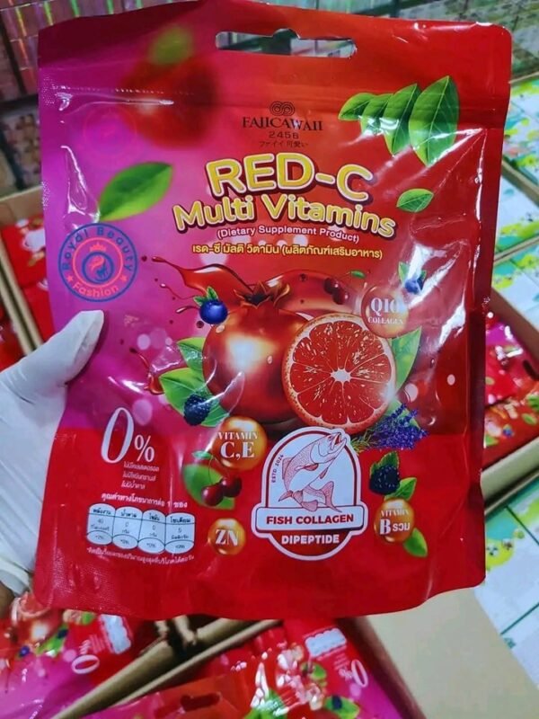 488532935_1109769187831263_2641884849095521885_n Red C Multi Vitamin Whitening Juice 30pcs Pack