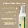 AXIS-Y Dark Spot Correcting Glow Toner 125ml | Brightening & Hydrating with 5% Niacinamide, Glutathione & Hyaluronic Acid - Vegan Korean Skin Care Exfoliator Face Toner for All Skin