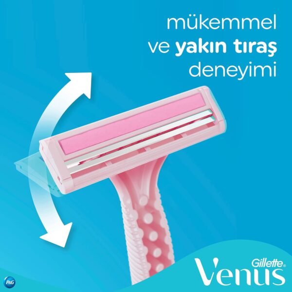 71O5AjqclJS._AC_SL1500_ Simply Venus Basic 2 Blades Razor for Women 5pcs Pack