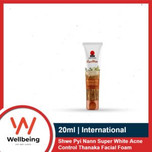 Shwe Pyi Nann Super White Acne Control | Thanaka Face Wash | Thanaka Facial Foam 50ml / 20ml | Myanmar