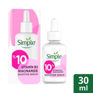Simple 10% Niacinamide Vitamin B3 Serum 30ml | Skin Care Product Suitable For All Skin Types | For Even Skin Tone & Texture | Hungary
