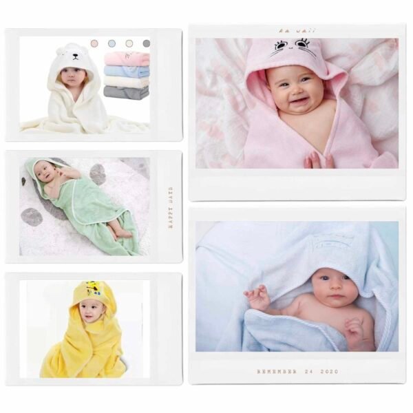 1pcs Baby Cap Towel Baby Hooded Towels, Newborn Baby, Washable, Kids Cap Towel , Bath Towels, Velvet Cap Towel Size 29''x27''