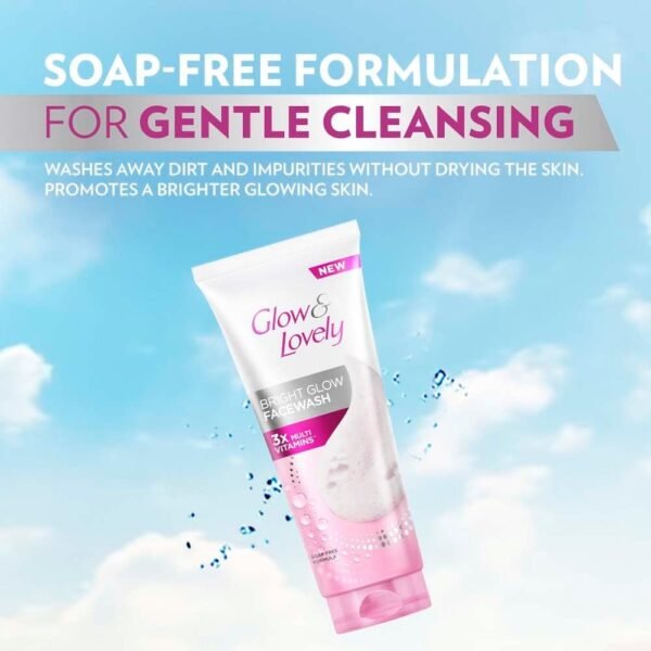 glow-lovely-facewash-bright-glow-100g1 Glow & Lovely Facewash Bright Glow 100g/ 50g