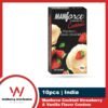 Manforce Cocktail Strawberry & Vanilla Flavored Condoms 10pcs Pack | India