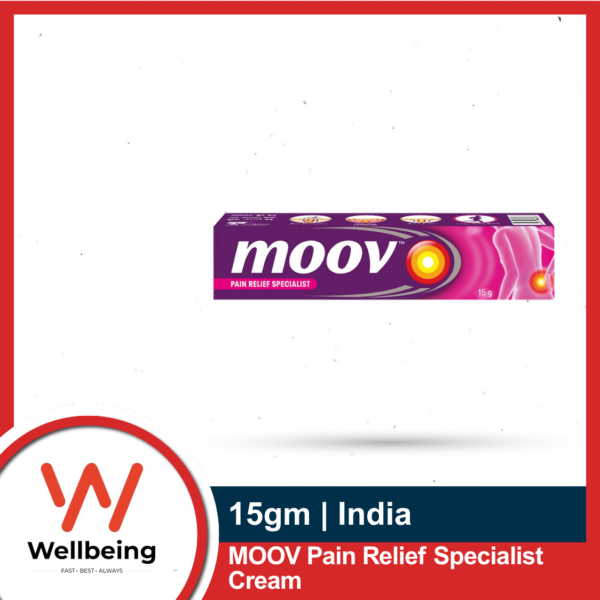 MOOV Pain Relief Specialist Cream 15gm Pain Remover (Made in India)