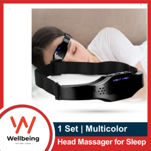 Head Massager for Sleep | Electric Head Massager Hypnosis Head Sleep Instrument Acupuncture Sleep Aid Insomnia Treatment Release Stress Help Sleeping
