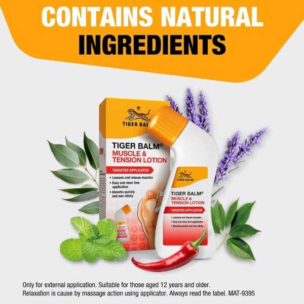 61-0NN-M3YL._AC_SL1080_ (1) Tiger Balm Muscle & Tension Lotion 80ml Pain Remover