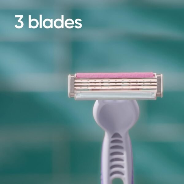 Gillette Venus 3 Colors 3pcs Hair Remover Razor for Women
