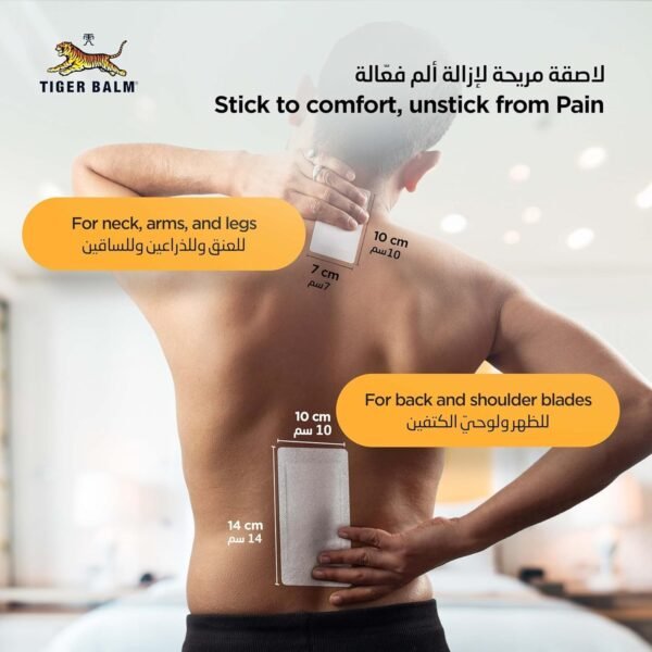 71a5PgoP+6L._AC_SL1500_ Tiger Balm Medicated Plaster 2's Pack Warm/ Cool for Muscular Pain Remover