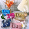 5pcs Set Travel Cosmetics Bottles Set Plastic Pressing Spray Bottle Makeup Tools Kit (Random Body Color) - Travel Kit, Travel Storage for carrying shampoo, lotion, sun skin oil for travelling , for all season