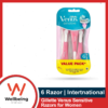 Gillette Venus Sensitive Razors for Women - 6pcs Hair Remover Razor