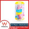 Gillette Venus 3 Colors 4+2 Hair Remover Razor for Women