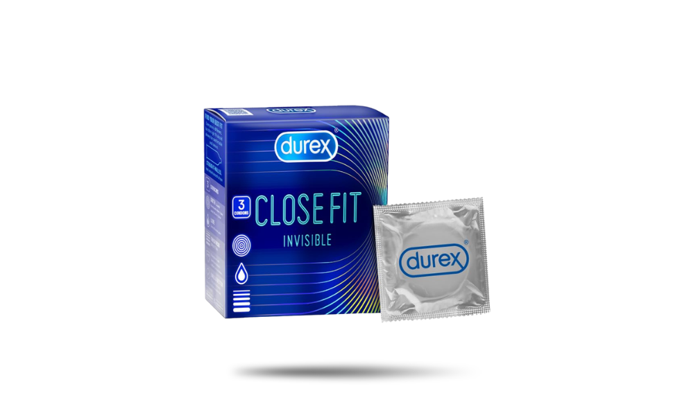 WB New Image (970 x 600 px) (19) Durex Close Fit Invisible Condoms 3pcs Pack | P.R.C - Image 1