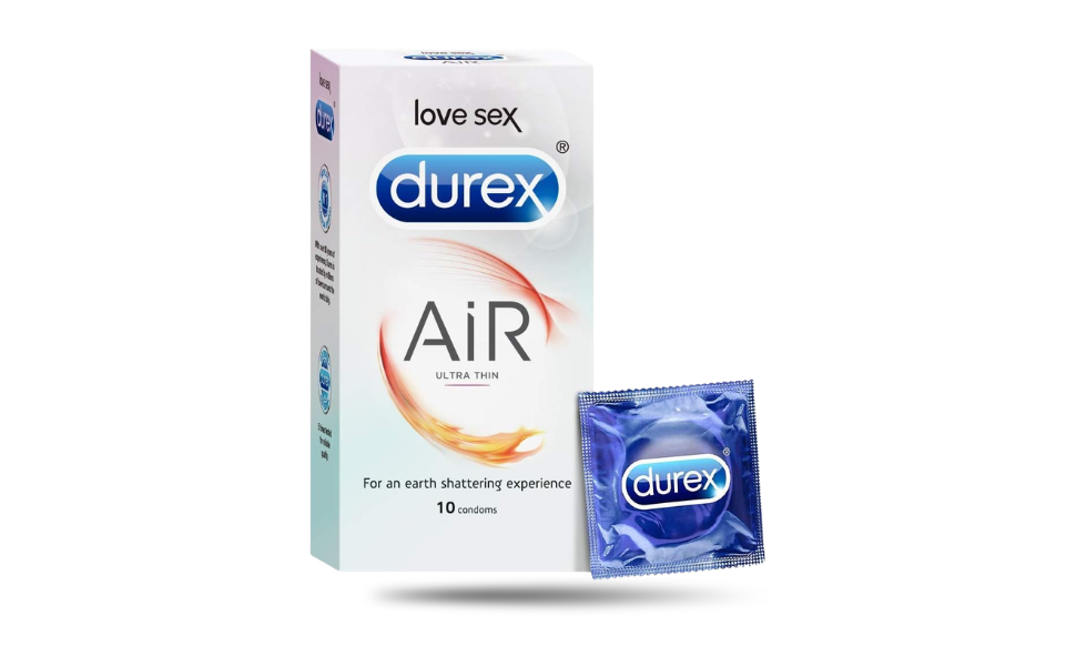 WB New Image (970 x 600 px) (42) Durex Air Ultra Thin Condoms 10pcs Pack | India - Image 1
