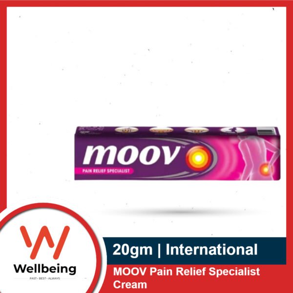 MOOV Pain Relief Specialist Cream 20g Pain Remover | Made in India