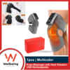 1pcs Knee Massager Pads with Heat Vibration USB Rechargeable