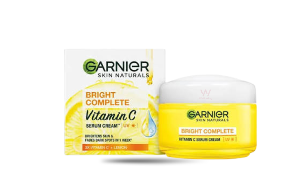 AKASH WB New Image (970 x 600 px) (11) Garnier Bright Complete Vitamin C Serum Cream (UV Day Cream) 45ml | India - Image 1