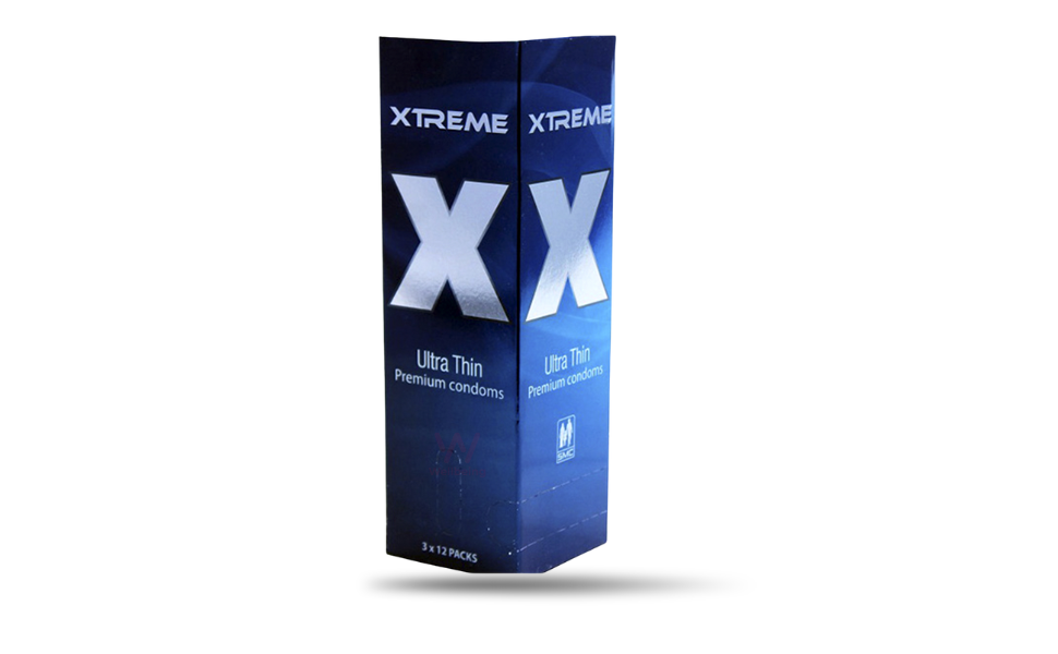 AKASH WB New Image (970 x 600 px) - 2026-08-23T123853.947 SMC Xtreme Ultra Thin Premium Condom | Full Box 3×12=36pcs - Image 1