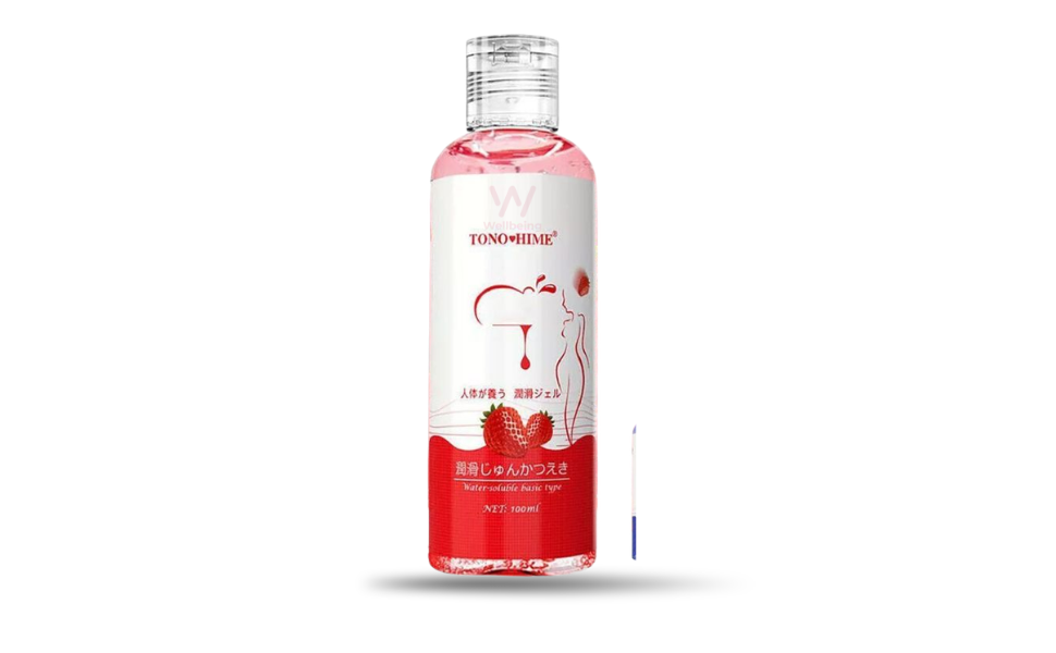 AKASH WB New Image (970 x 600 px) - 2026-08-23T140826.929 TONO Hime Strawberry Flavor Water Based Lubricant Gel 100ml - Image 1