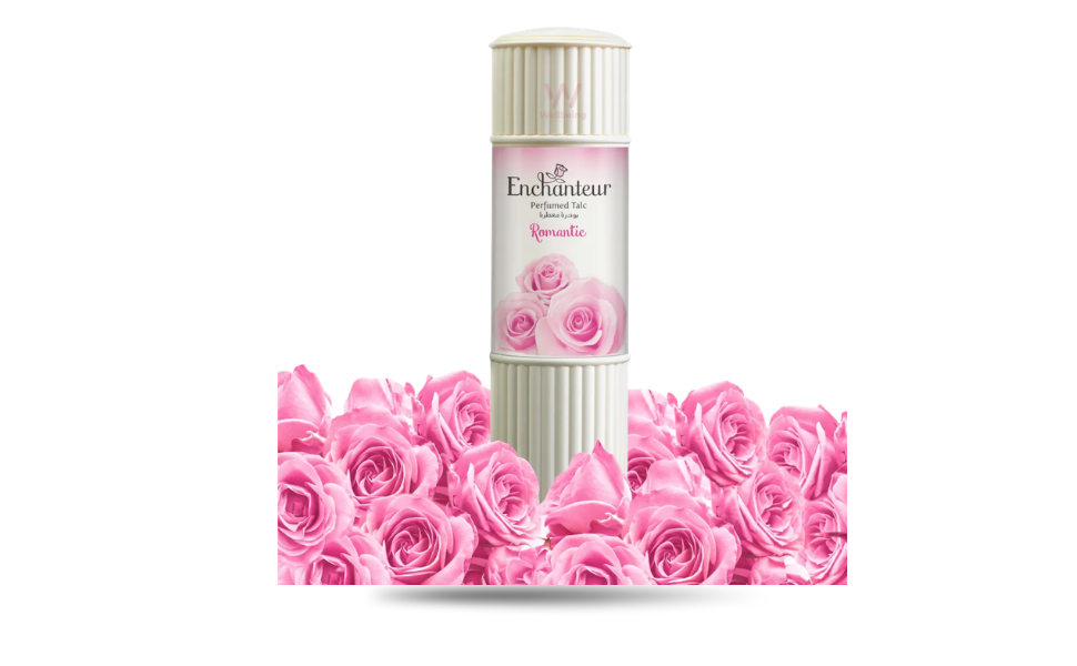AKASH WB New Image (970 x 600 px) (21) Enchanteur Perfumed Talc Powder Romantic 250g - Image 1