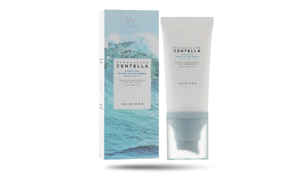 AKASH WB New Image (970 x 600 px) (38) SKIN1004 Madagascar Centella Hyalu-Cica Water-Fit Sun Serum 50ml For All Skin Types SPF50 | Korea - Image 1