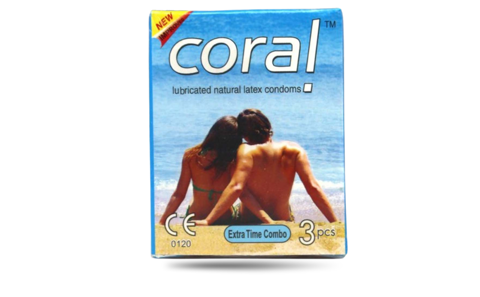 AKASH WB New Image (970 x 600 px) (45) Coral Extra Time Combo Condom 3pcs Pack | Malaysia - Image 1