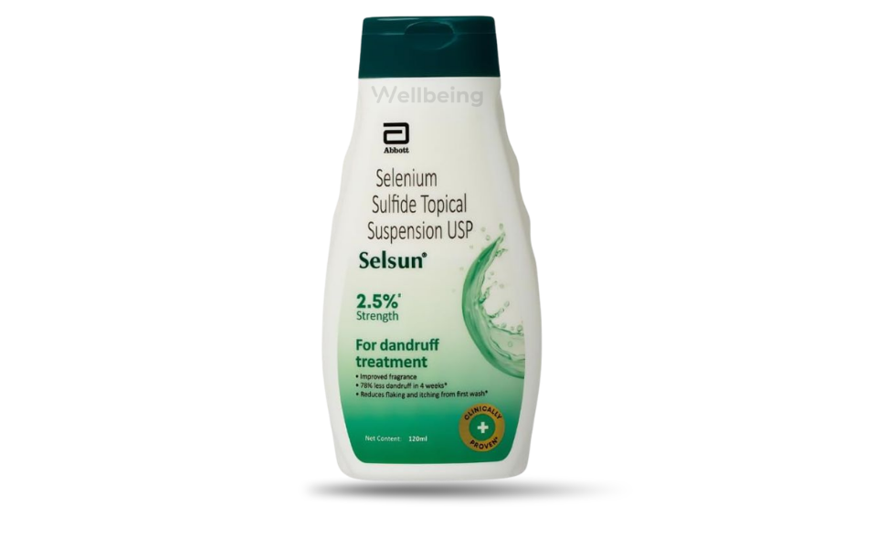 AKASH WB New Image (970 x 600 px) (67) Selsun Suspension Anti Dandruff Shampoo 120ml - Image 1