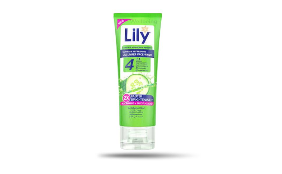 AKASH WB New Image (970 x 600 px) (78) Lily Cucumber Facewash 100ml - Image 1