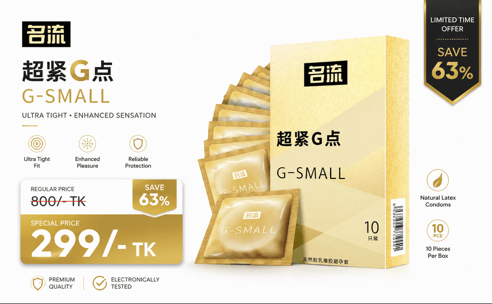 ChatGPT Image Aug 19, 2026, 04_49_14 PM Mingliu 45mm G Small Dotted Condom 10pcs Pack | P.R.C - Image 1