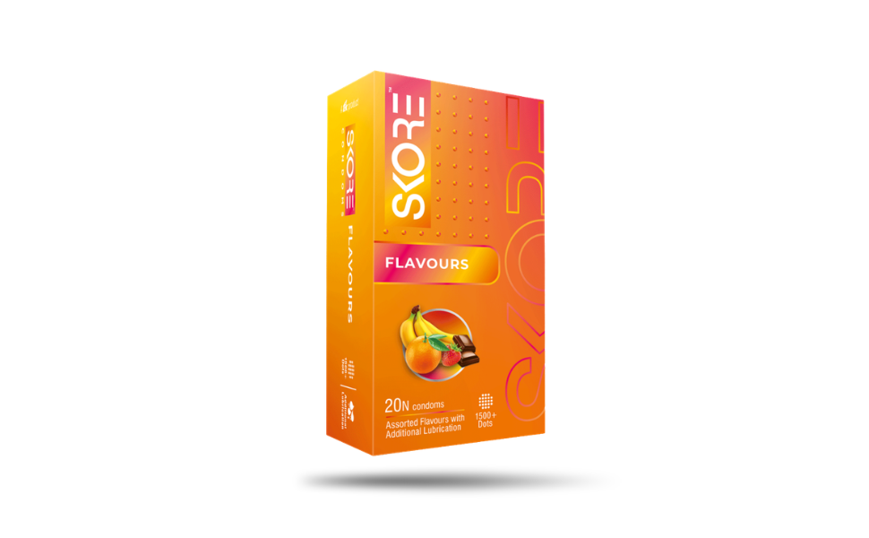 WB New Image (970 x 600 px) - 2026-08-06T170843.530 Skore Assorted Flavor 1500+ Dots Condom 20pcs Pack | India - Image 1