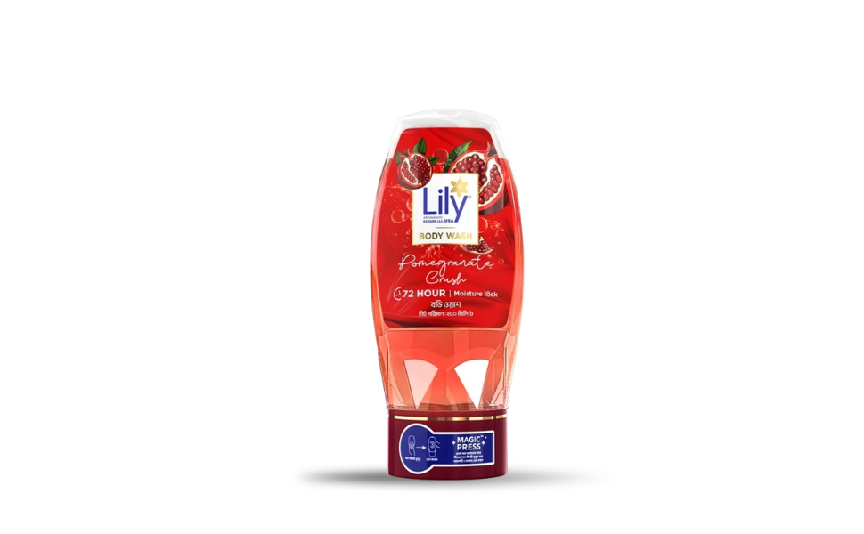 WB New Image (970 x 600 px) - 2026-08-10T145453.229 Lily Pomegranate Crush Body Wash 250ml - Image 1