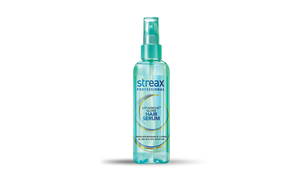 WB New Image (970 x 600 px) - 2026-08-11T171654.037 Streax Professional Hair Serum Vitariche Gloss 115ml | India - Image 1