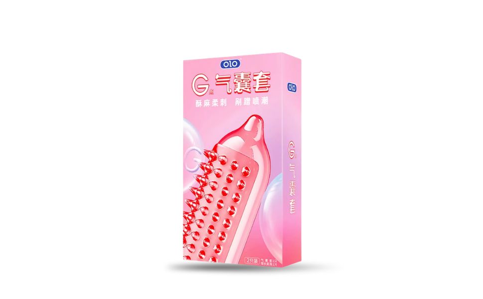WB New Image (970 x 600 px) - 2026-08-12T121814.910 OLO G Air Bag Soft Dotted Condom 2pcs Pack | P.R.C - Image 1