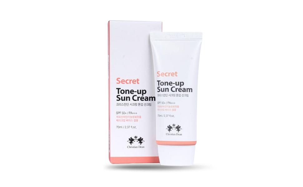 WB New Image (970 x 600 px) - 2026-08-17T162916.333 Christian Dean Secret Tone Up Sun Cream 70ml | Korea - Image 1