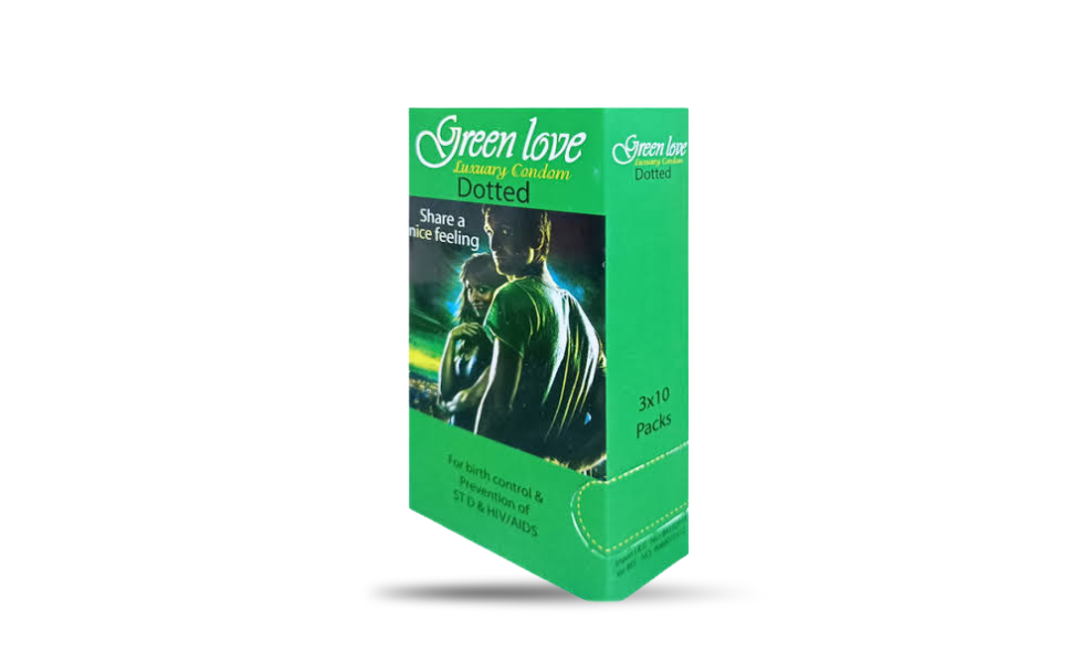 WB New Image (970 x 600 px) - 2026-08-18T180310.428 GreenLove Luxury Dotted Condom | Full Box 10x3=30pcs - Image 1
