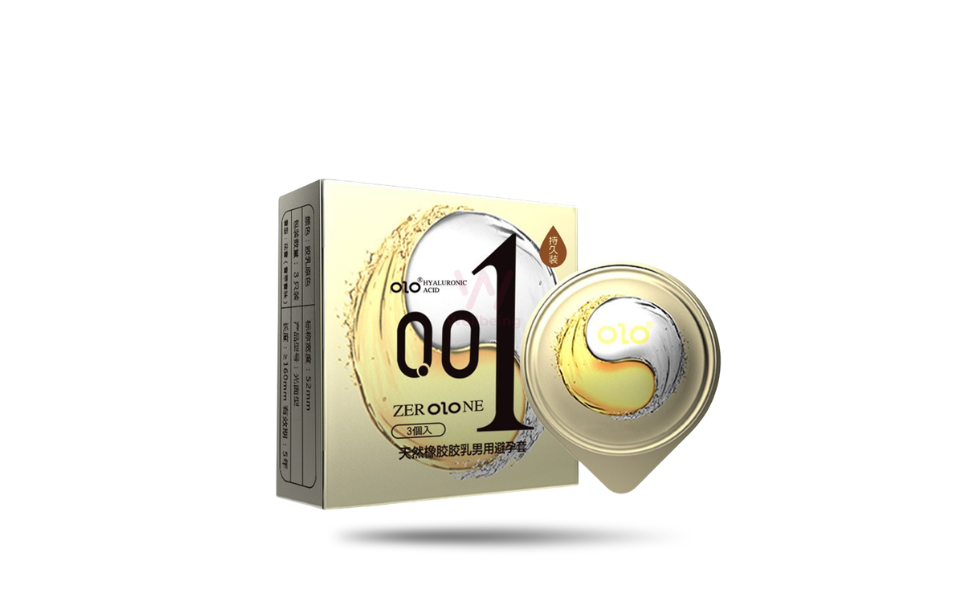 WB New Image (970 x 600 px) - 2026-08-19T134802.724 Olo 0.01 Ultra Thin Hyaluronic Acid Condom 3pcs Pack | P.R.C - Image 1