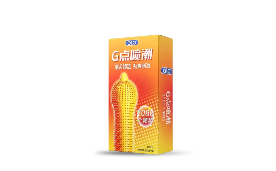 WB New Image (970 x 600 px) - 2026-08-19T140052.708 OLO G-spot Squirt 2080 Spike Condom 10pcs Pack | P.R.C - Image 1