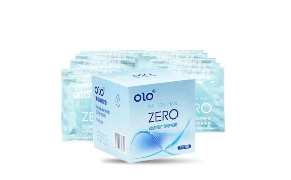 WB New Image (970 x 600 px) - 2026-08-19T142037.732 OLO Condom 001 Ha For Man Zero Ultra Thin 0.01 10pcs Pack | P.R.C - Image 1