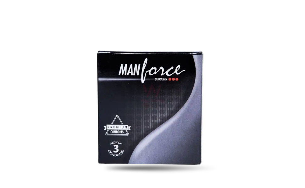 WB New Image (970 x 600 px) - 2026-08-19T144921.153 Manforce Premium Plain Condoms 3pcs Pack | India - Image 1