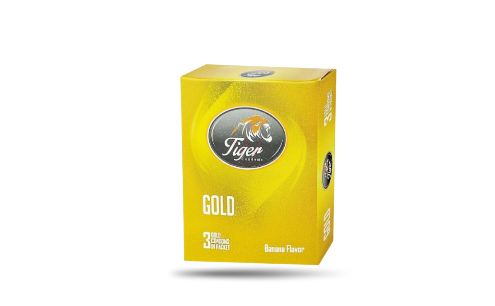 WB New Image (970 x 600 px) - 2026-08-22T131443.121 Tiger Gold Banana Flavor Condom 3pcs Pack - Image 1
