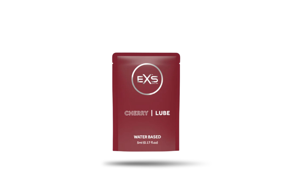 WB New Image (970 x 600 px) - 2026-08-22T162849.709 EXS Cherry Flavored Water Based Lubricant 5ml | Brand of UK - Image 1