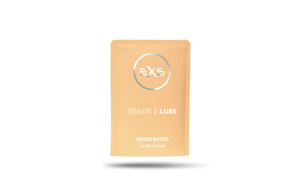 WB New Image (970 x 600 px) - 2026-08-22T163325.970 EXS Peach Flavored Water Based Lubricant 5ml | Brand of UK - Image 1