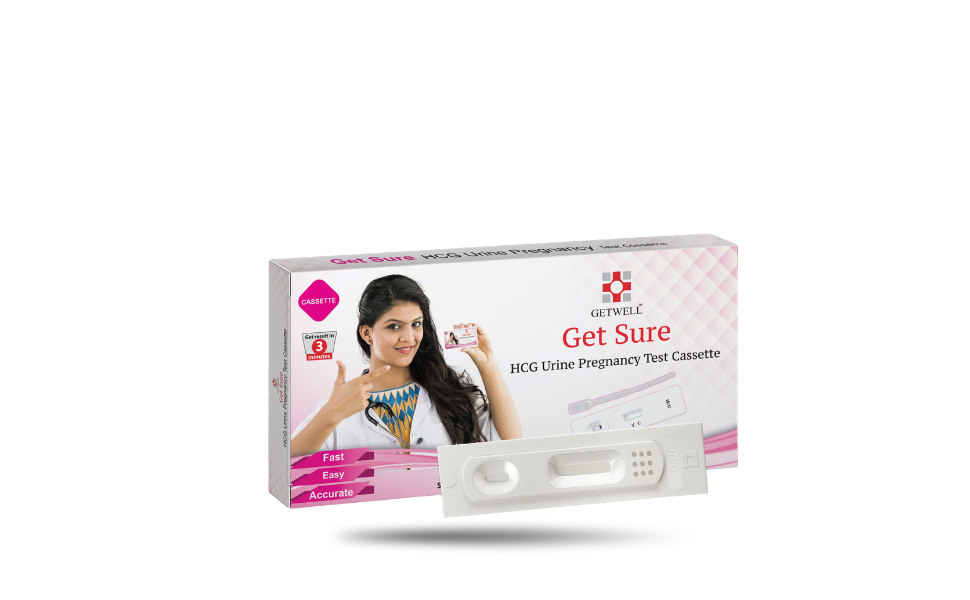 WB New Image (970 x 600 px) - 2026-08-22T170414.576 Get Sure Pregnancy Test Cassette 1pcs - Image 1