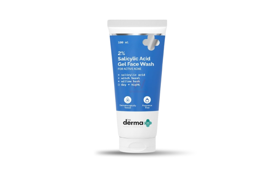 WB New Image (970 x 600 px) - 2026-08-23T102658.896 The Derma Co 2% Salicylic Acid Gel Face Wash for Acne 100ml | India - Image 1